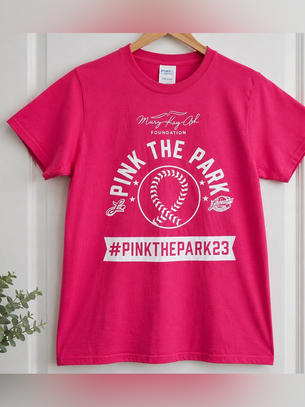 Mary Kay Ash Foundation Pink the Park 2023 T-Shirt Pink Size Small